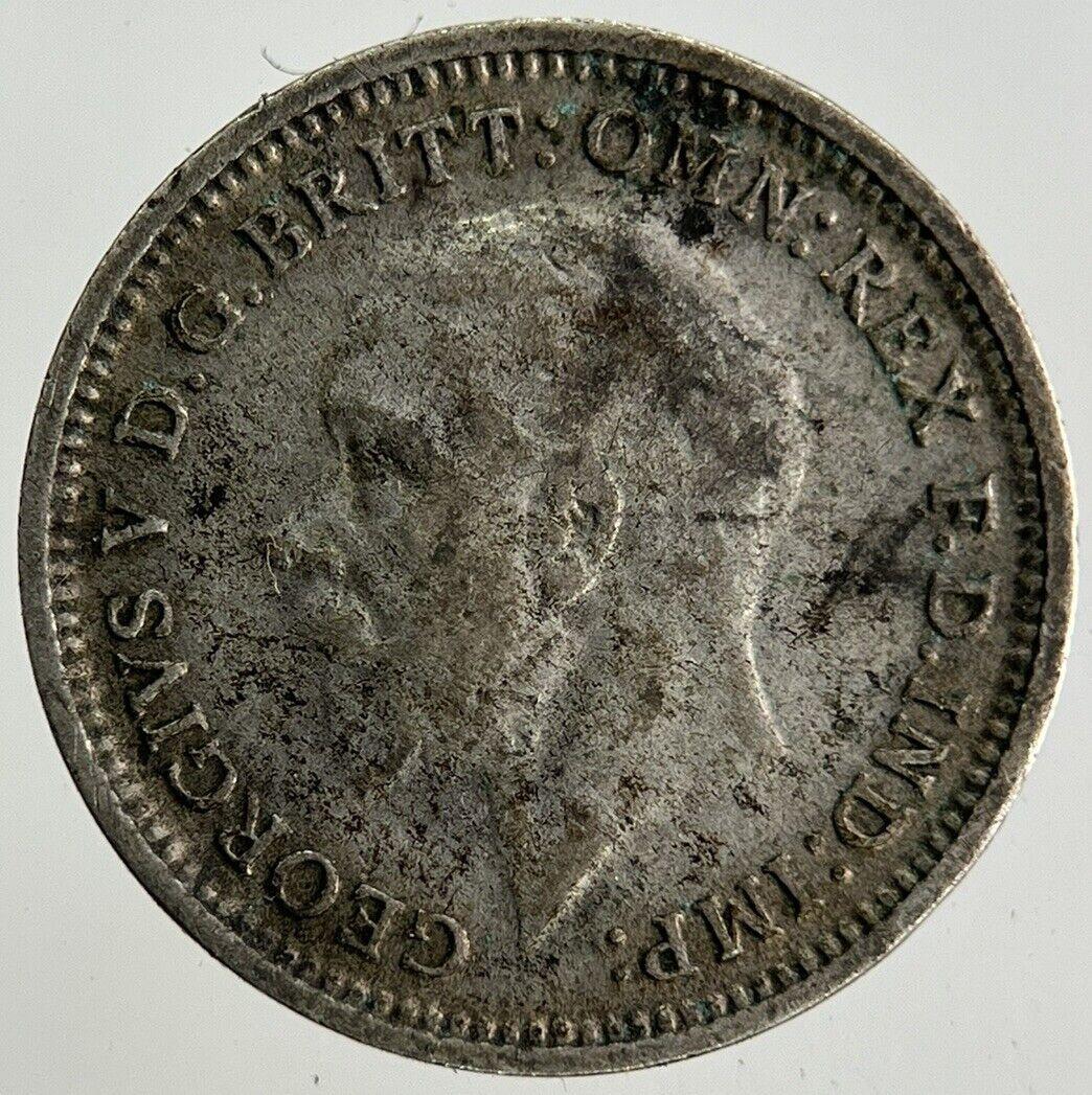 1935 George V Threepence Silver Coin | Fine Collectable Grade
