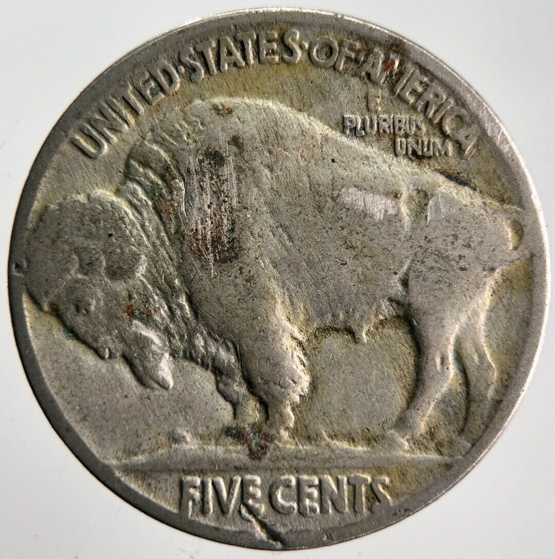 1935 US USA Buffalo Indian Head Nickel Coin | Collectable Grade | a4596