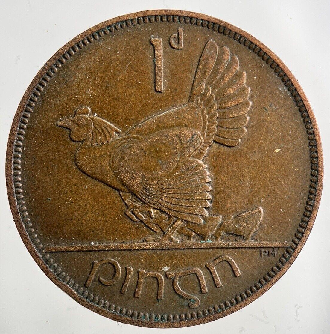 1935 Irish One Penny Coin | Fine Collectable Grade