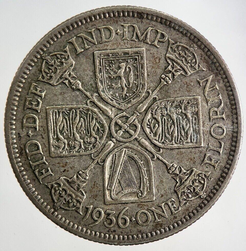 1936 George V Florin Silver Coin | Fine Collectable Grade