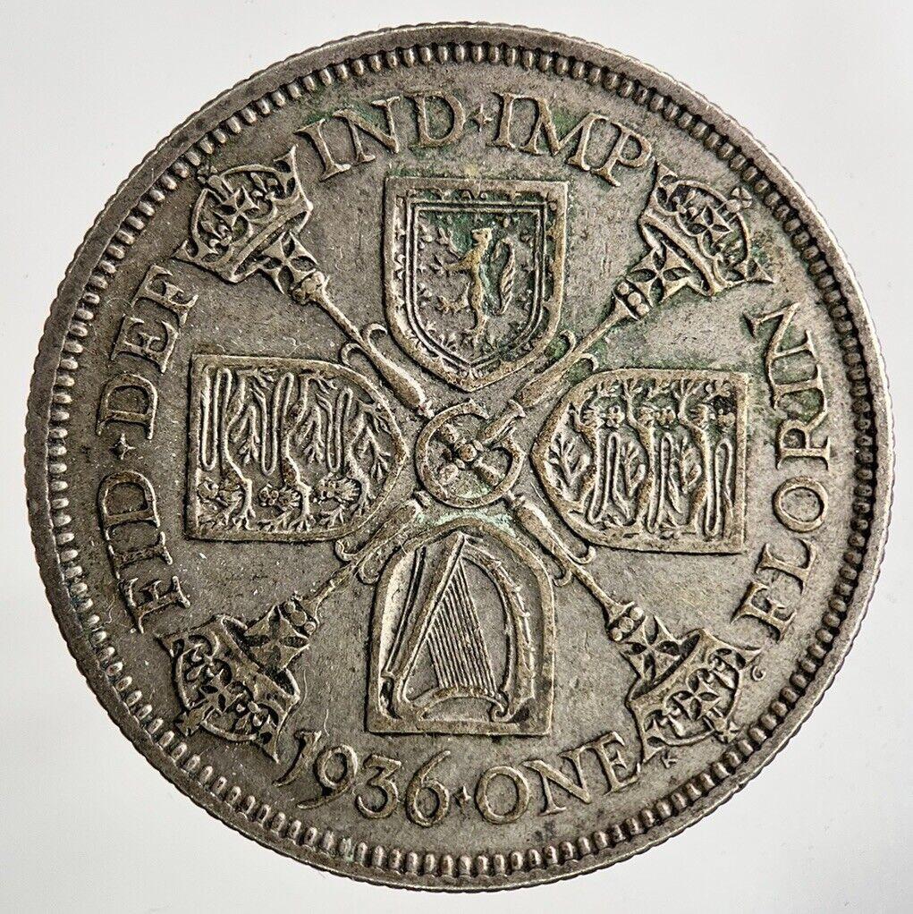 1936 George V Florin Silver Coin | Fine Collectable Grade