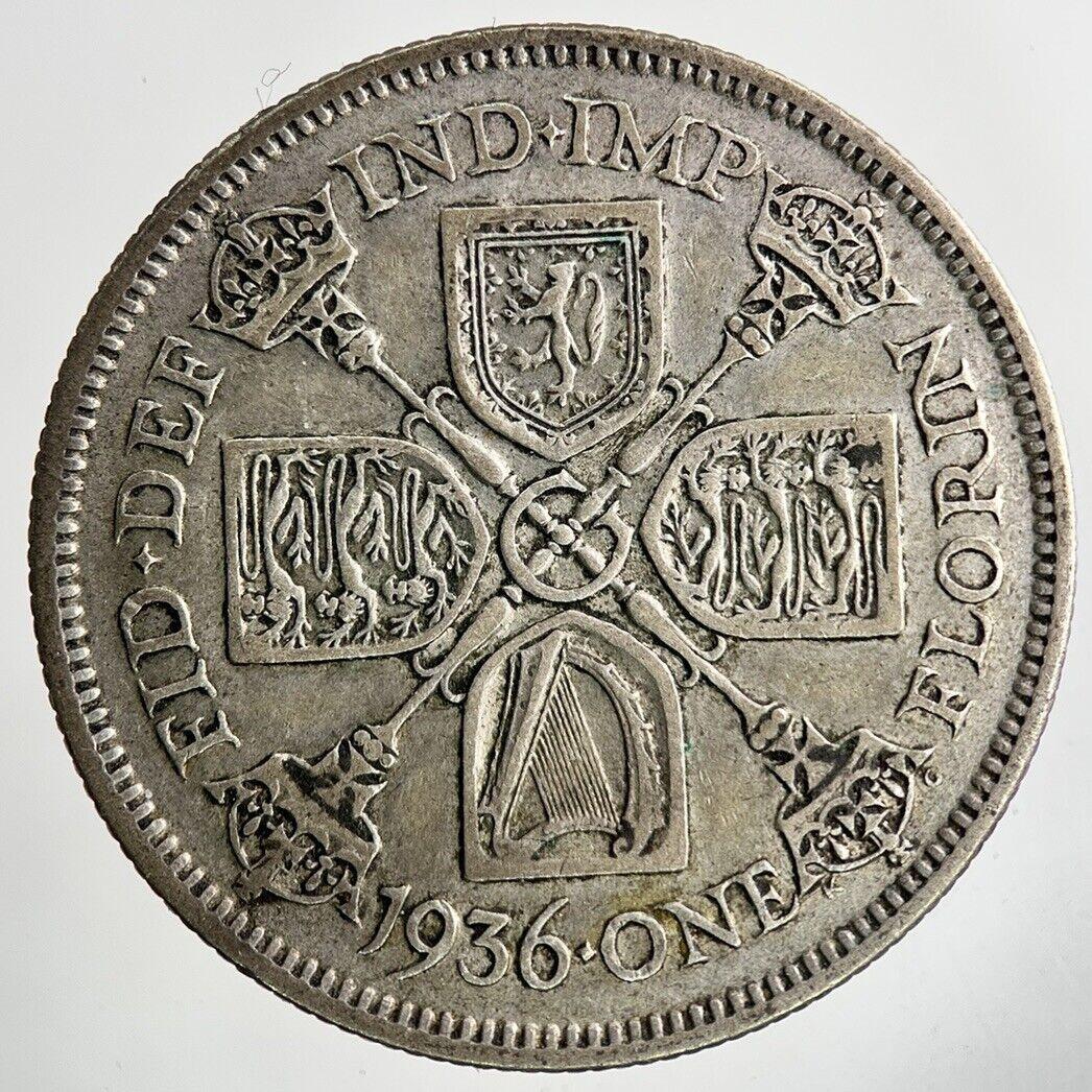 1936 George V Florin Silver Coin | Fine Collectable Grade
