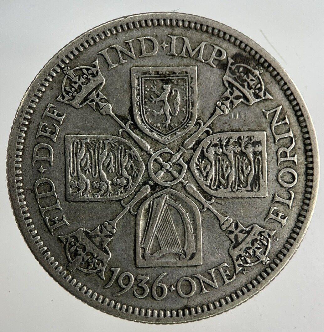 1936 George V Florin Silver Coin | Fine Collectable Grade