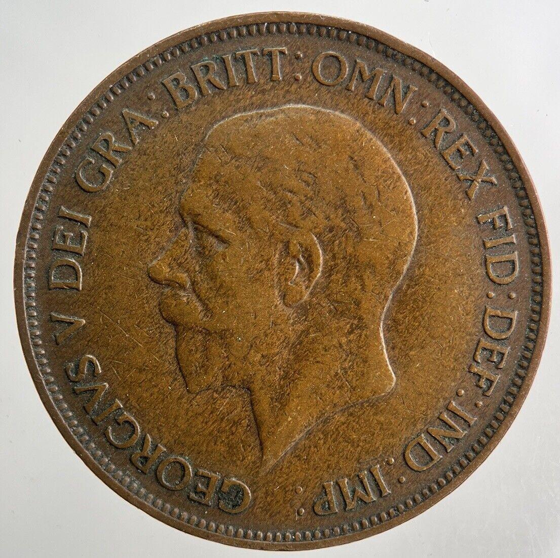 1936 George V One Penny Coin | Fine Collectable Grade