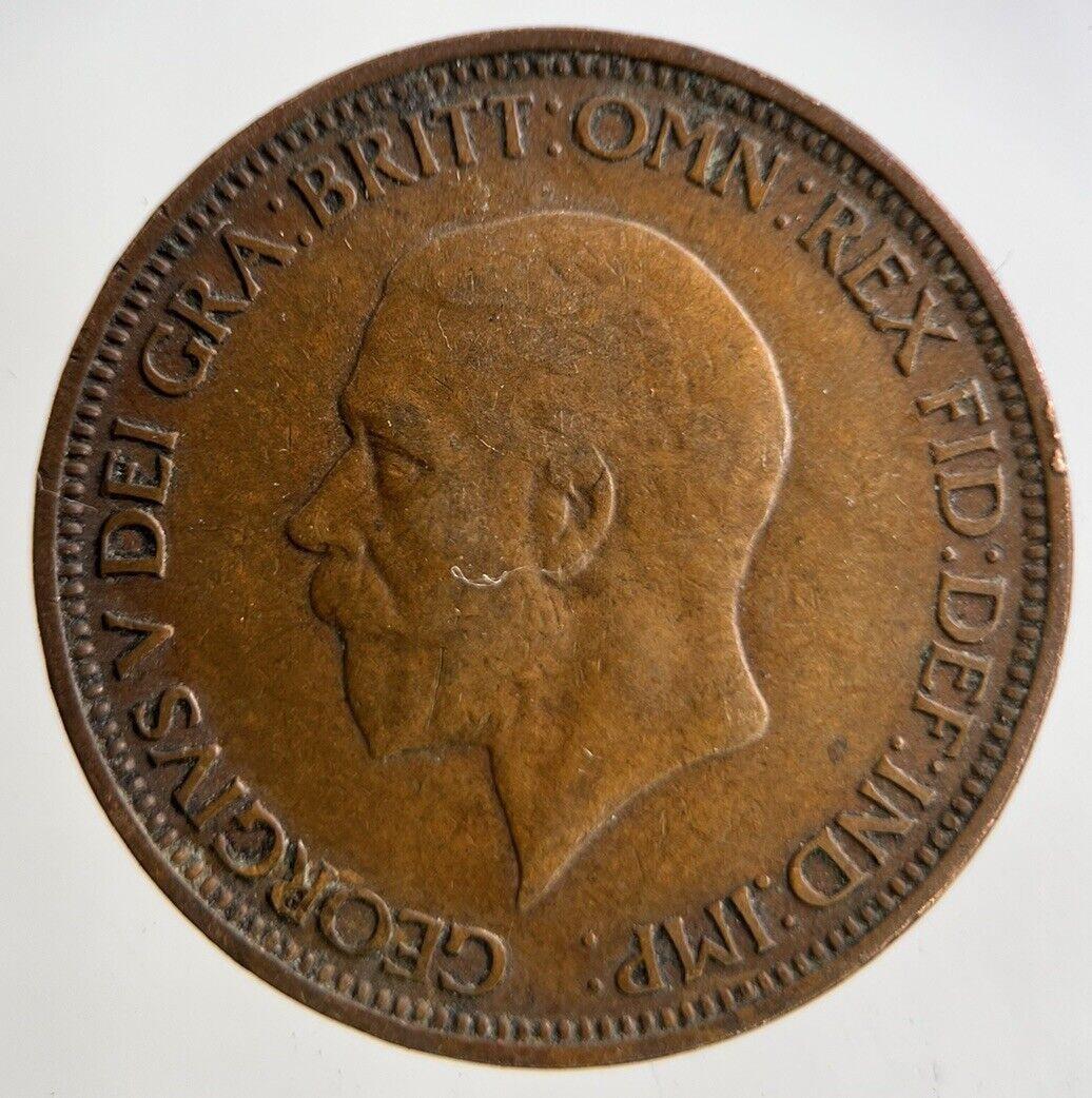 1936 George V Half-Penny Coin | Fine Collectable Grade