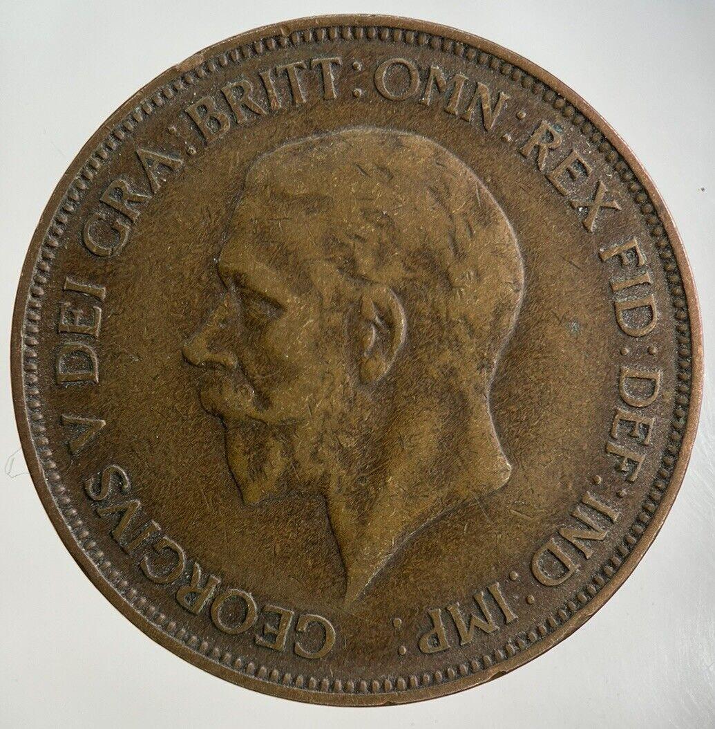 1936 George V One Penny Coin | Fine Collectable Grade