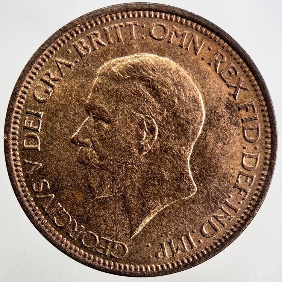 1936 George V Half-Penny Coin | Very High Grade