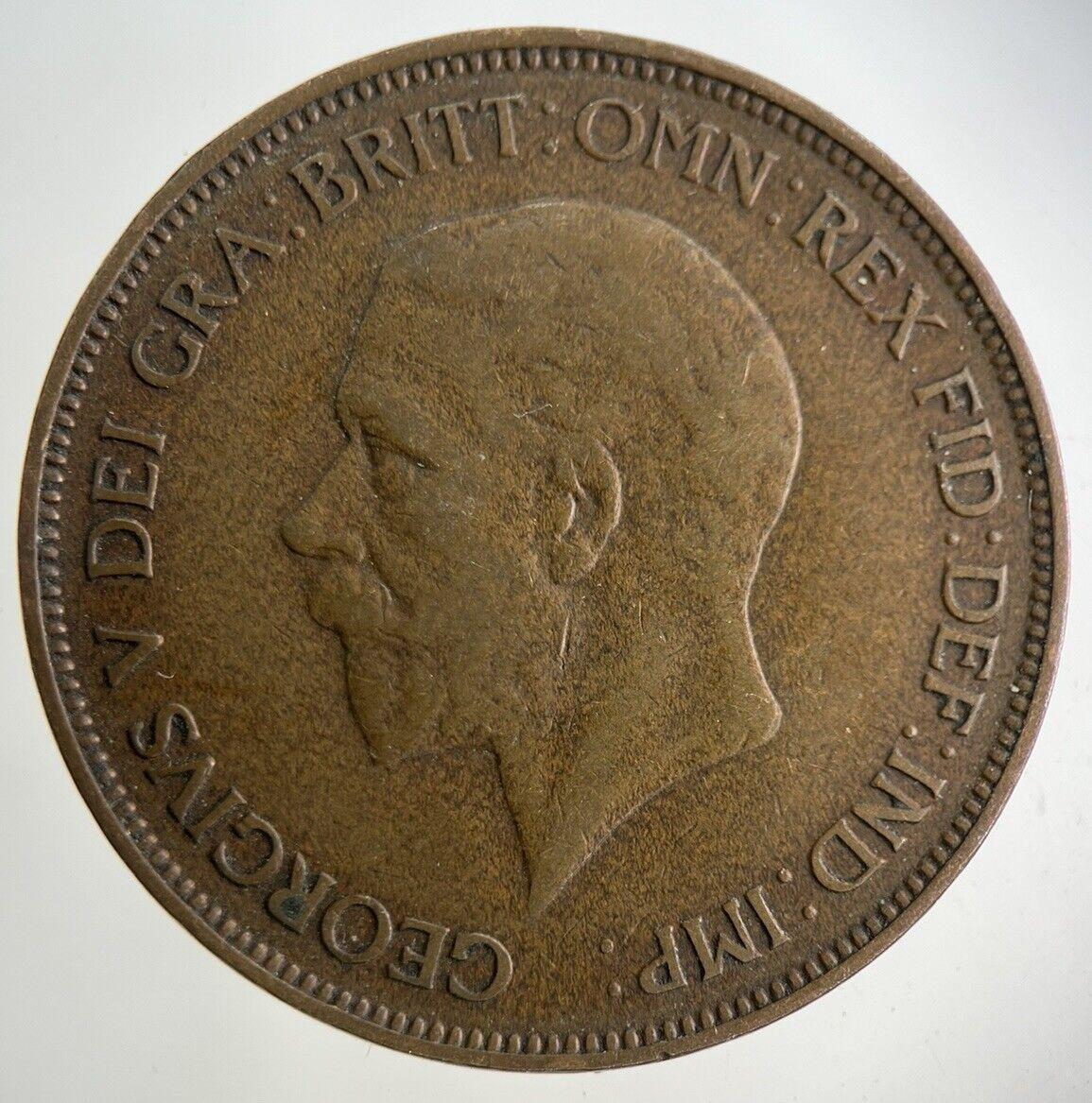 1936 George V One Penny Coin | Fine Collectable Grade