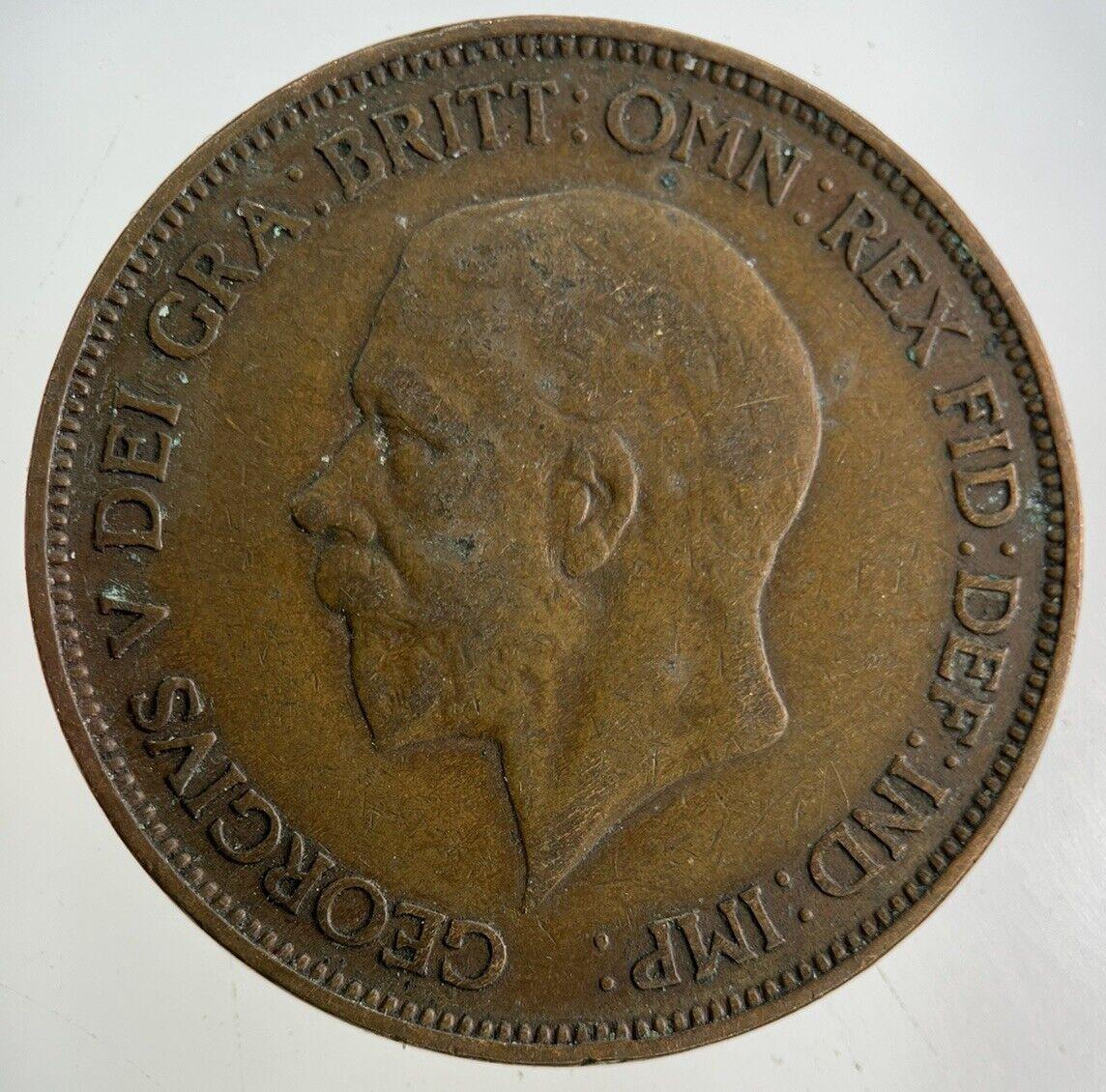 1936 George V One Penny Coin | Fine Collectable Grade