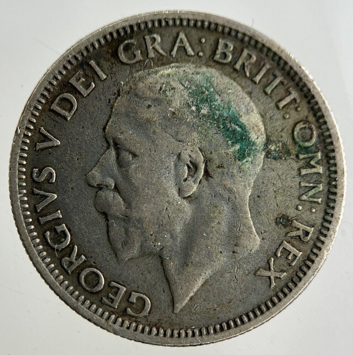 1936 George V Shilling Silver Coin | Fine Collectable Grade
