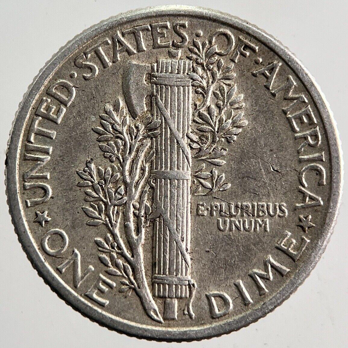 1936 US USA Mercury Dime Silver Coin | Very High Grade
