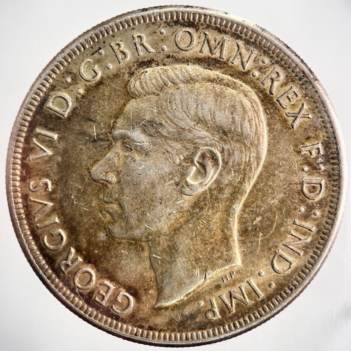 1937 Australia Crown Silver Coin | Fine Collectable Grade | a1550