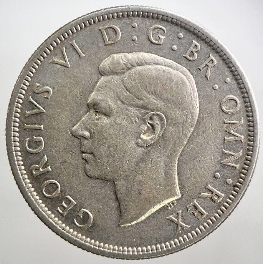 1937 George VI Half-Crown Silver Coin | Fine Collectable Grade | a1235