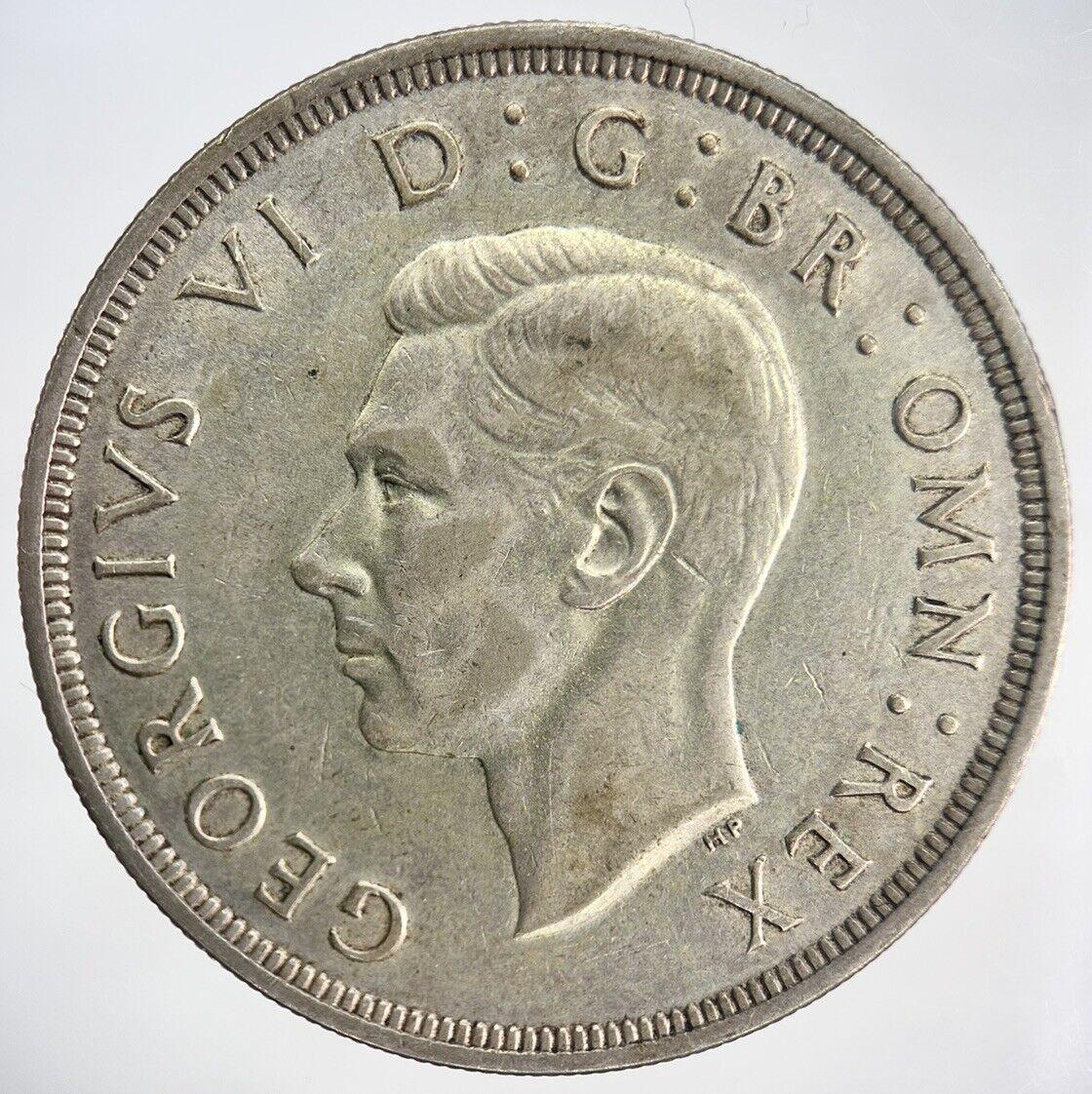 1937 George VI Crown Silver Coin | Fine Collectable Grade | a1984