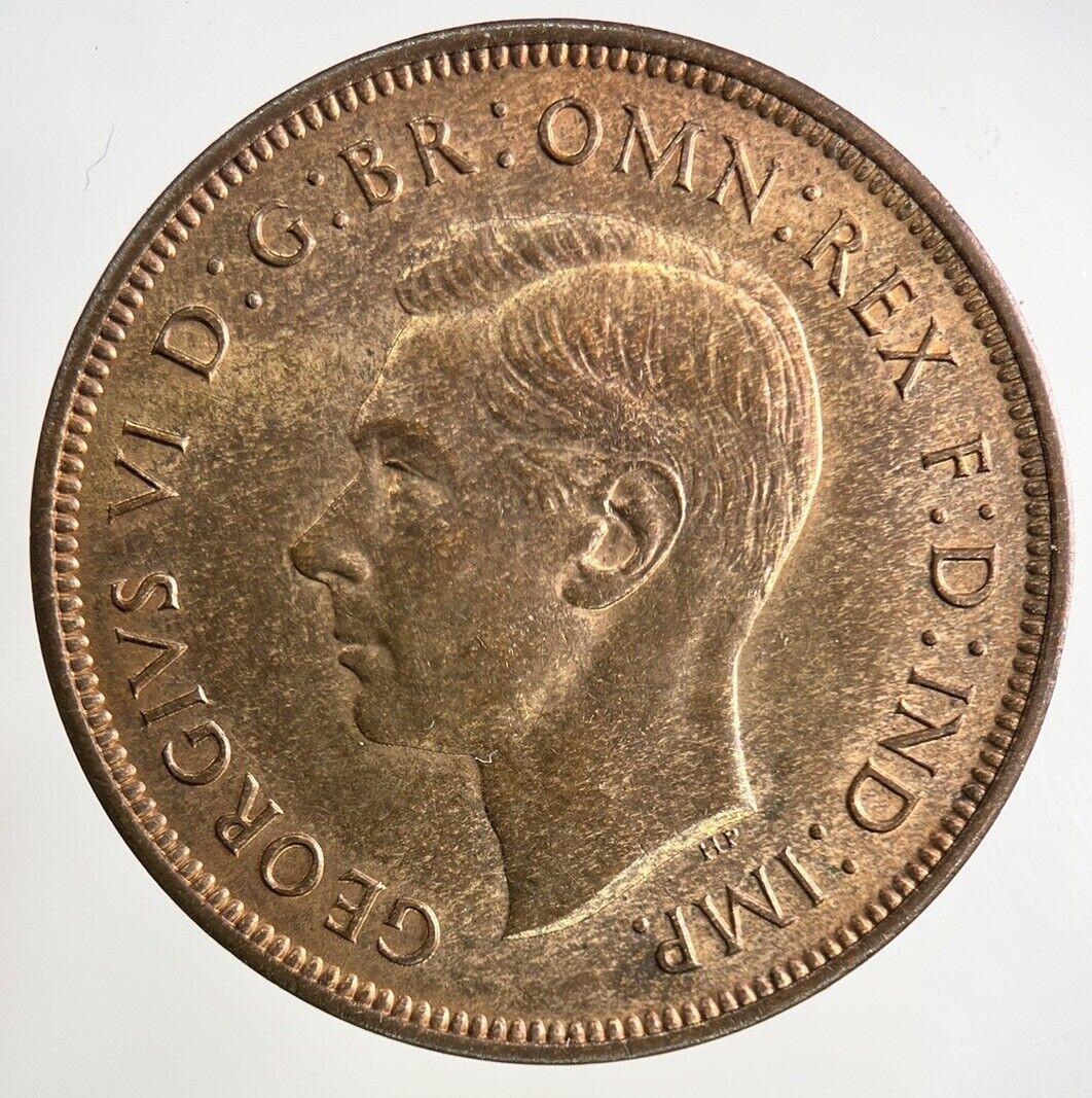 1937 George VI One Penny Coin | Very Fine Grade