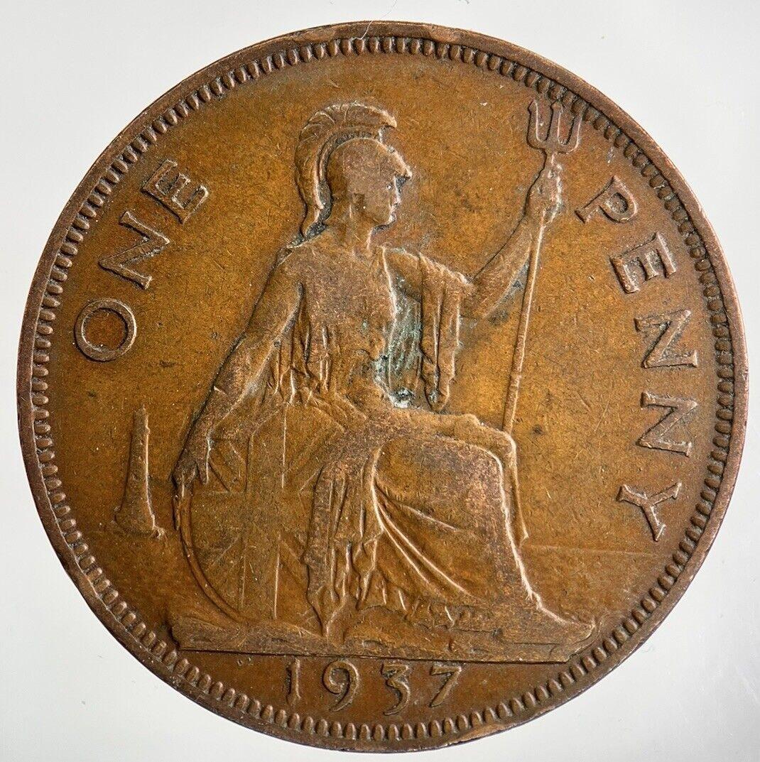 1937 George VI One Penny Coin | Fine Collectable Grade