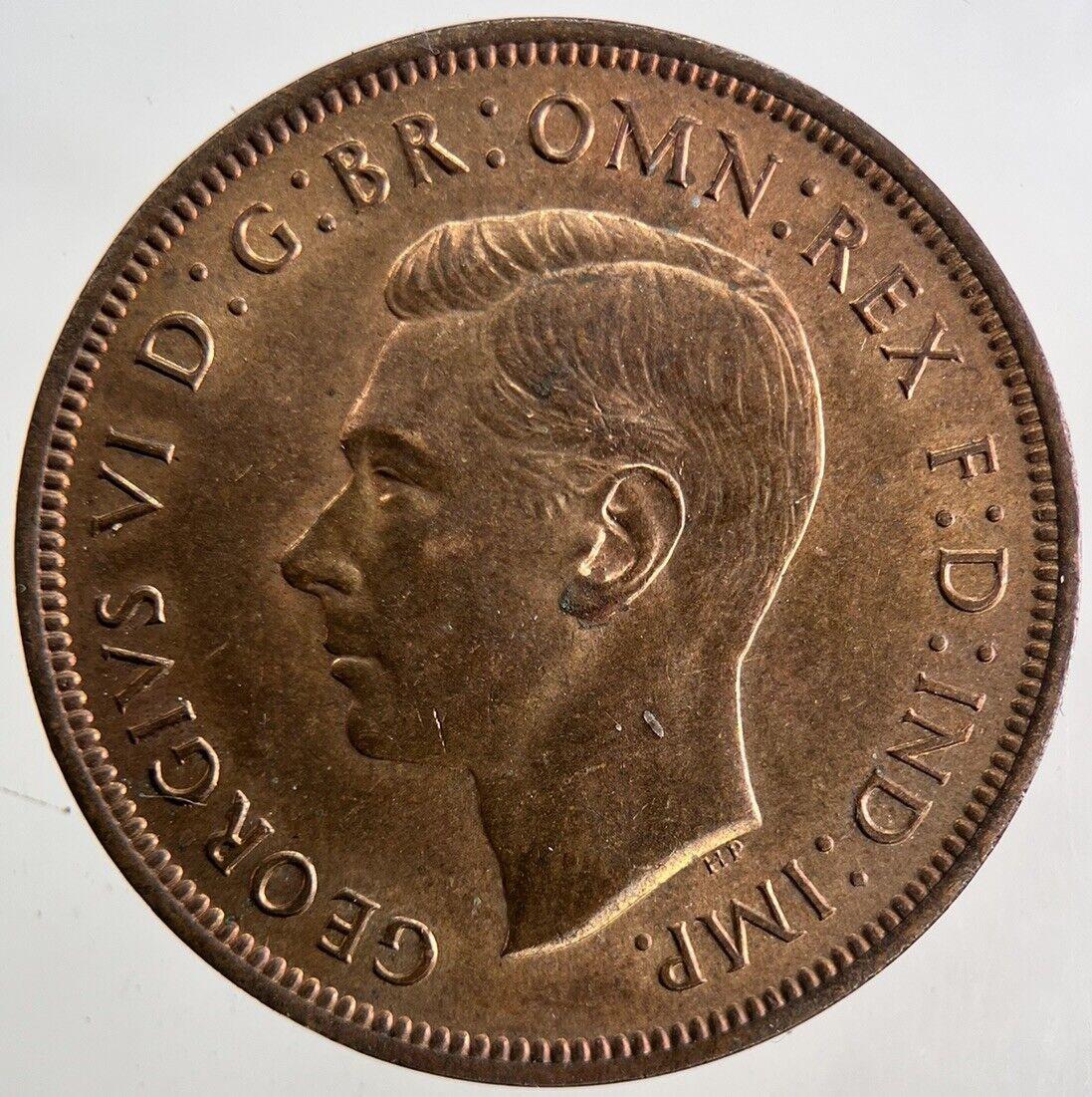 1937 George VI Penny Coin | Very High Grade