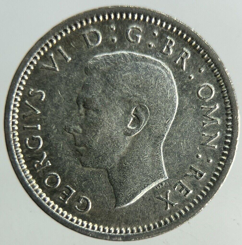 1937 George VI Threepence Silver Coin | Fine Collectable Grade