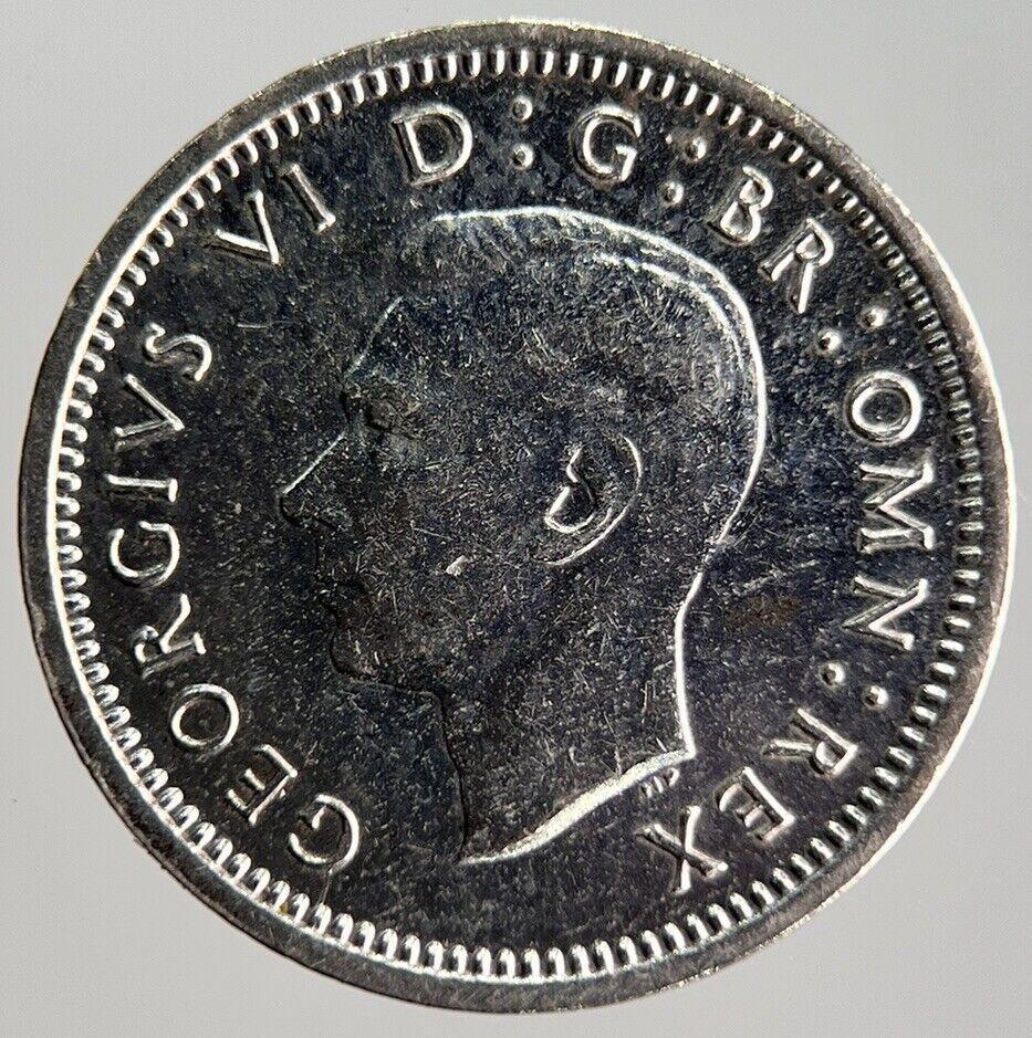1937 George VI Threepence Silver Coin | Fine Collectable Grade | a4100