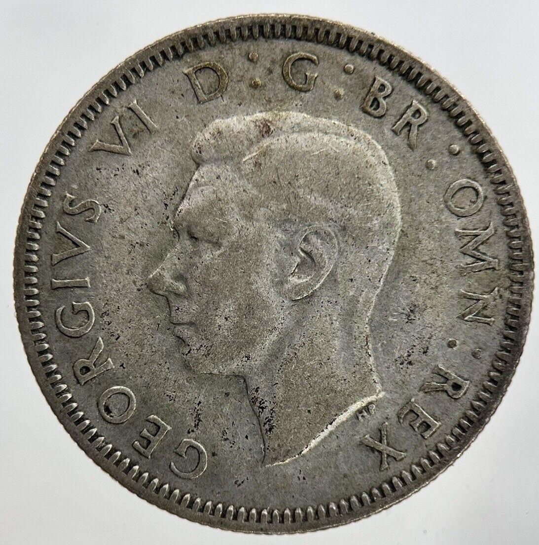 1937 George VI Shilling Silver Coin | Fine Collectable Grade