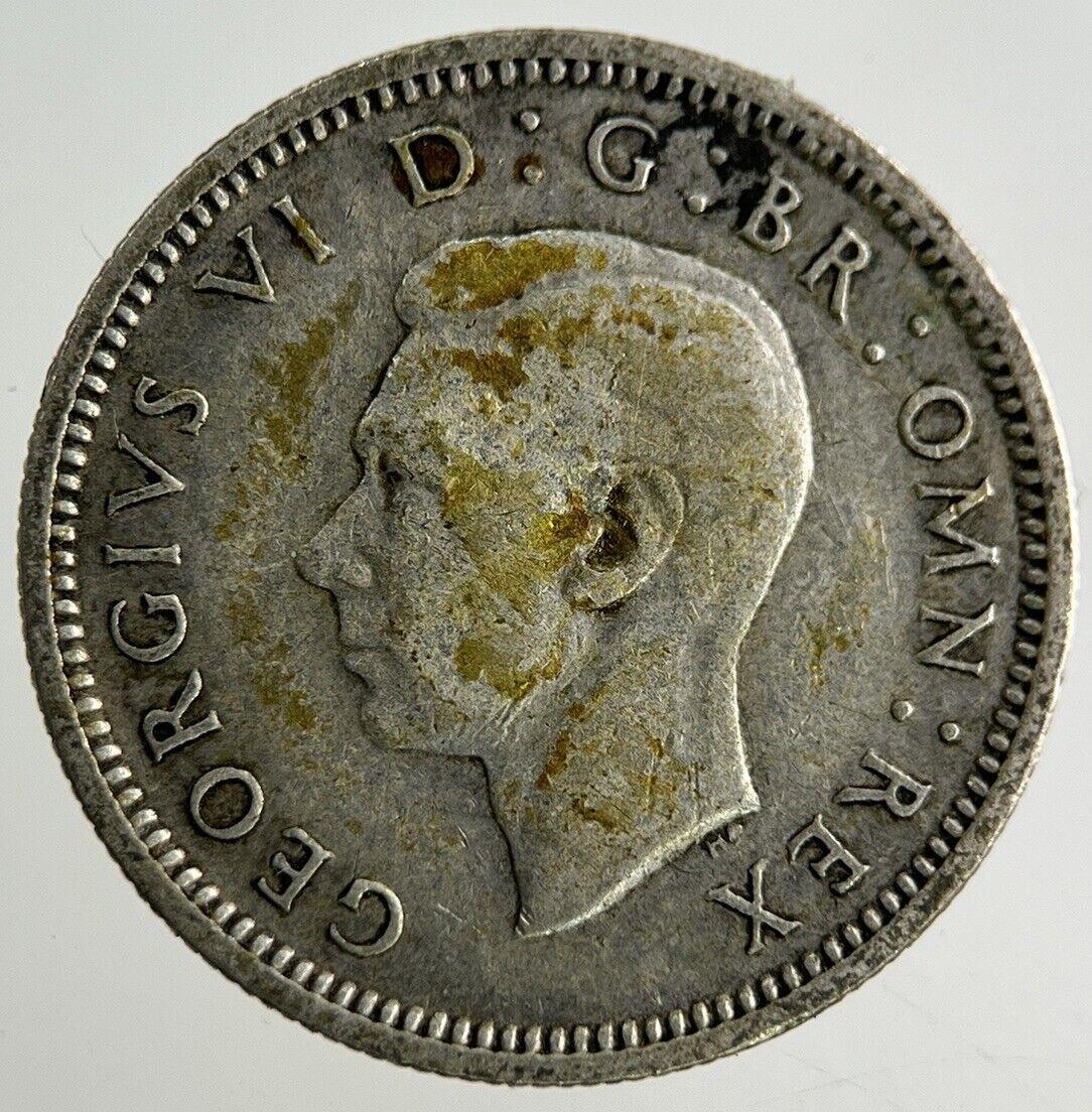 1937 George VI Sixpence Silver Coin | Fine Collectable Grade