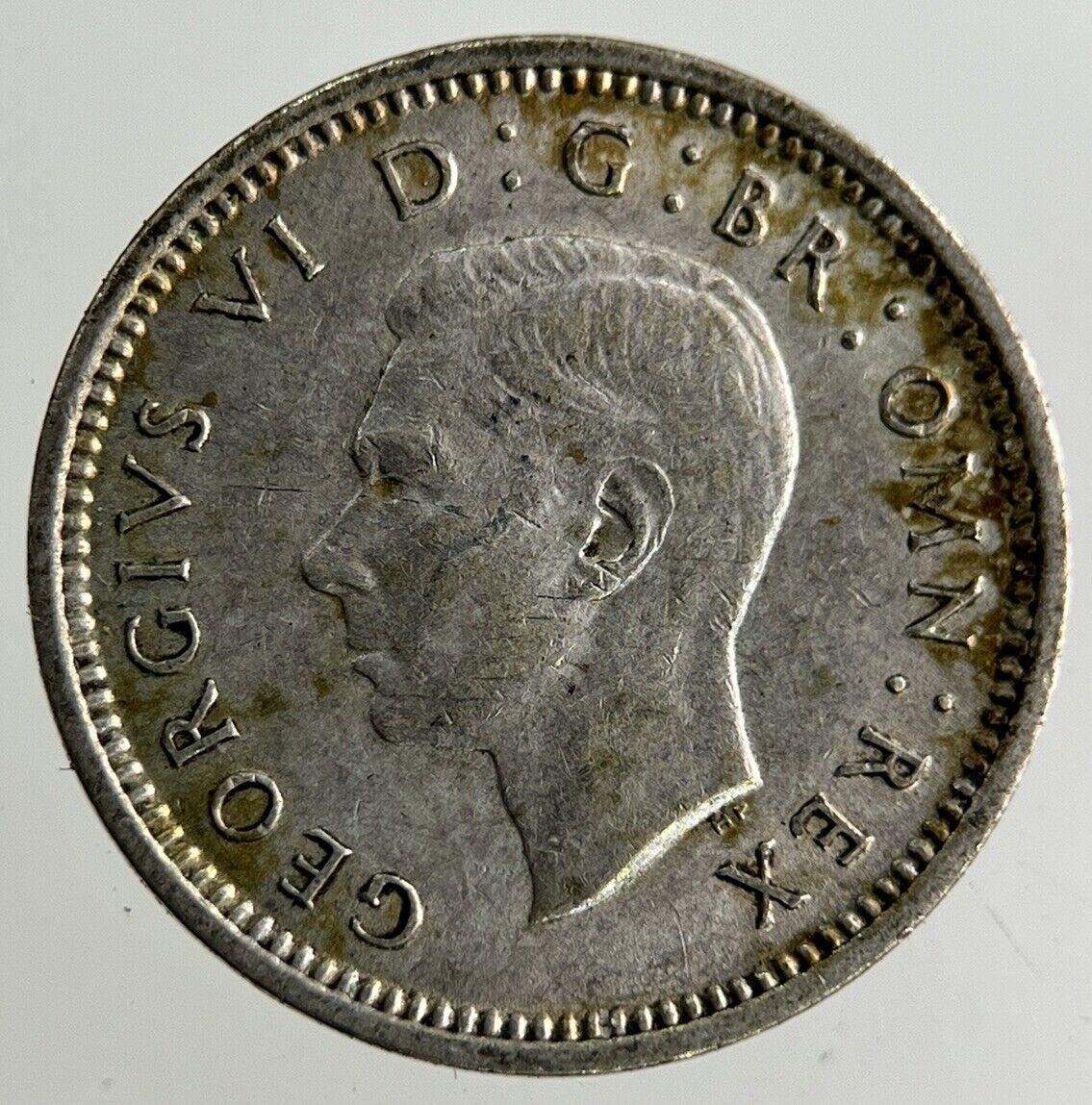 1937 George VI Threepence Silver Coin | Fine Collectable Grade