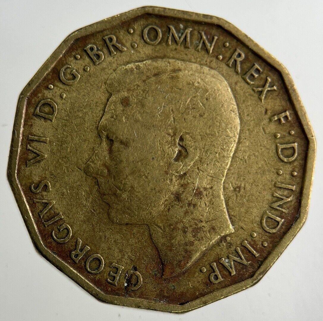 1937 George VI Threepence Coin | Fine Collectable Grade