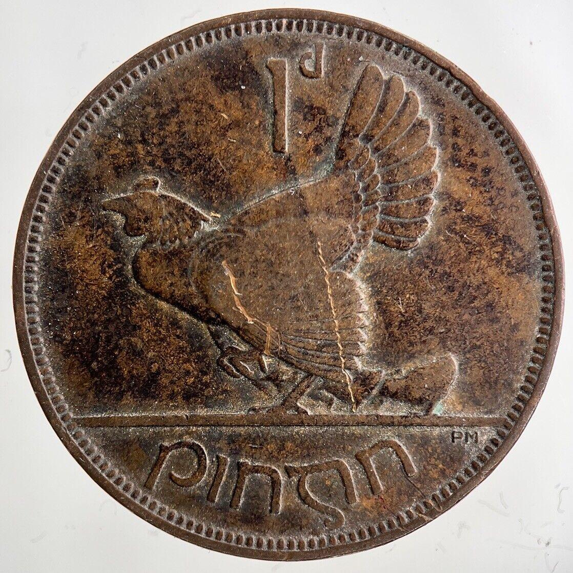 1937 Irish One Penny Coin | Fine Collectable Grade