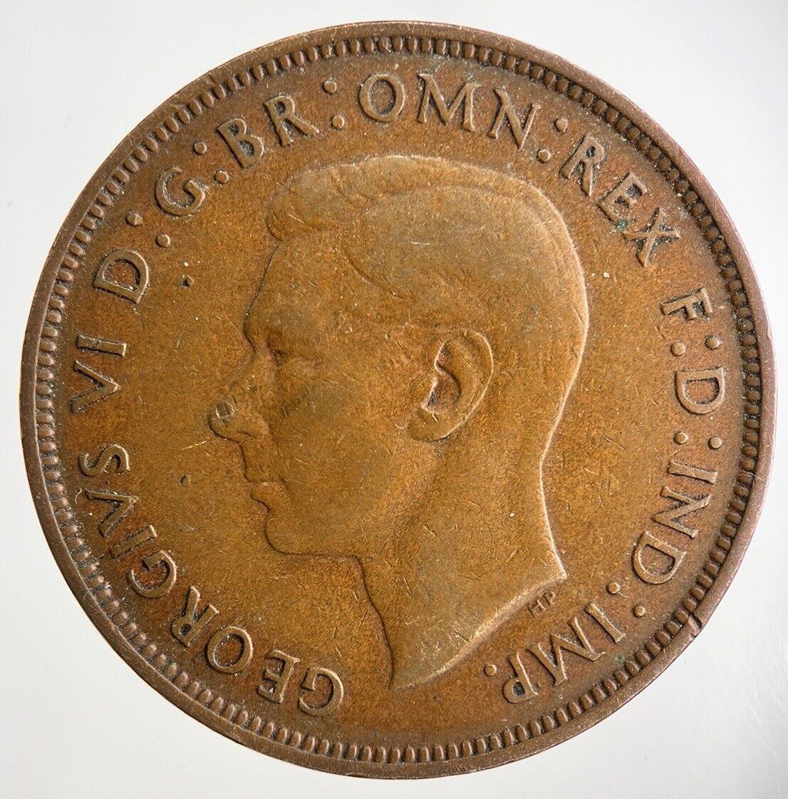 1938 George VI One Penny Coin | Fine Collectable Grade