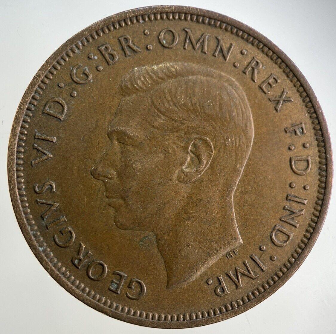 1938 George VI One Penny Coin | Very High Grade