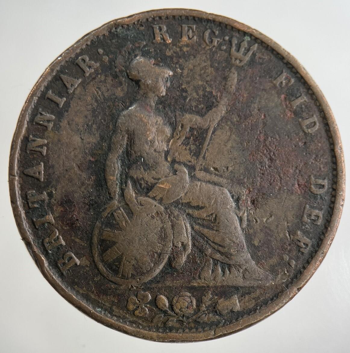 1854 Victoria Half-Penny Coin | Collectable Grade