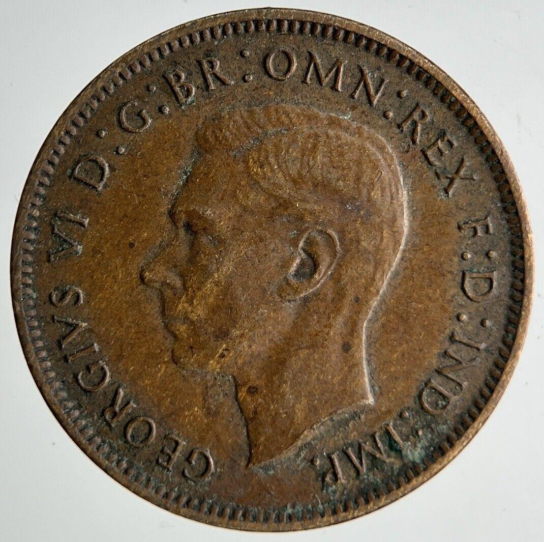 1939 George VI Wren Farthing Coin | Fine Collectable Grade