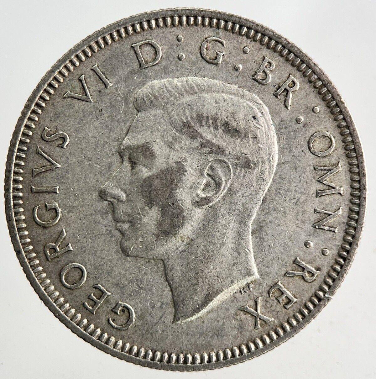 1939 George VI Shilling Silver Coin | Very High Grade
