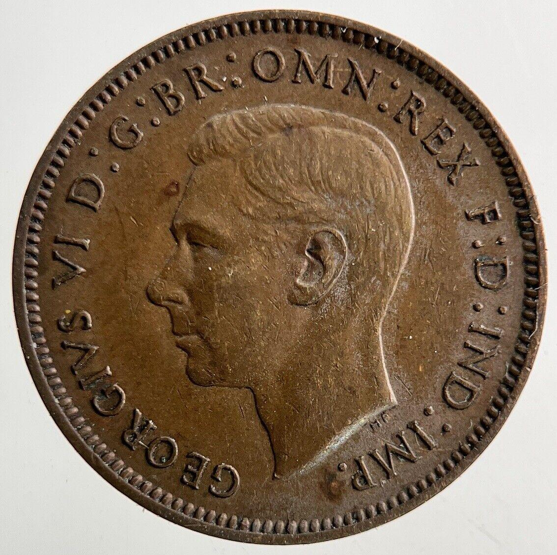 1939 George VI Wren Farthing Coin | Very High Grade