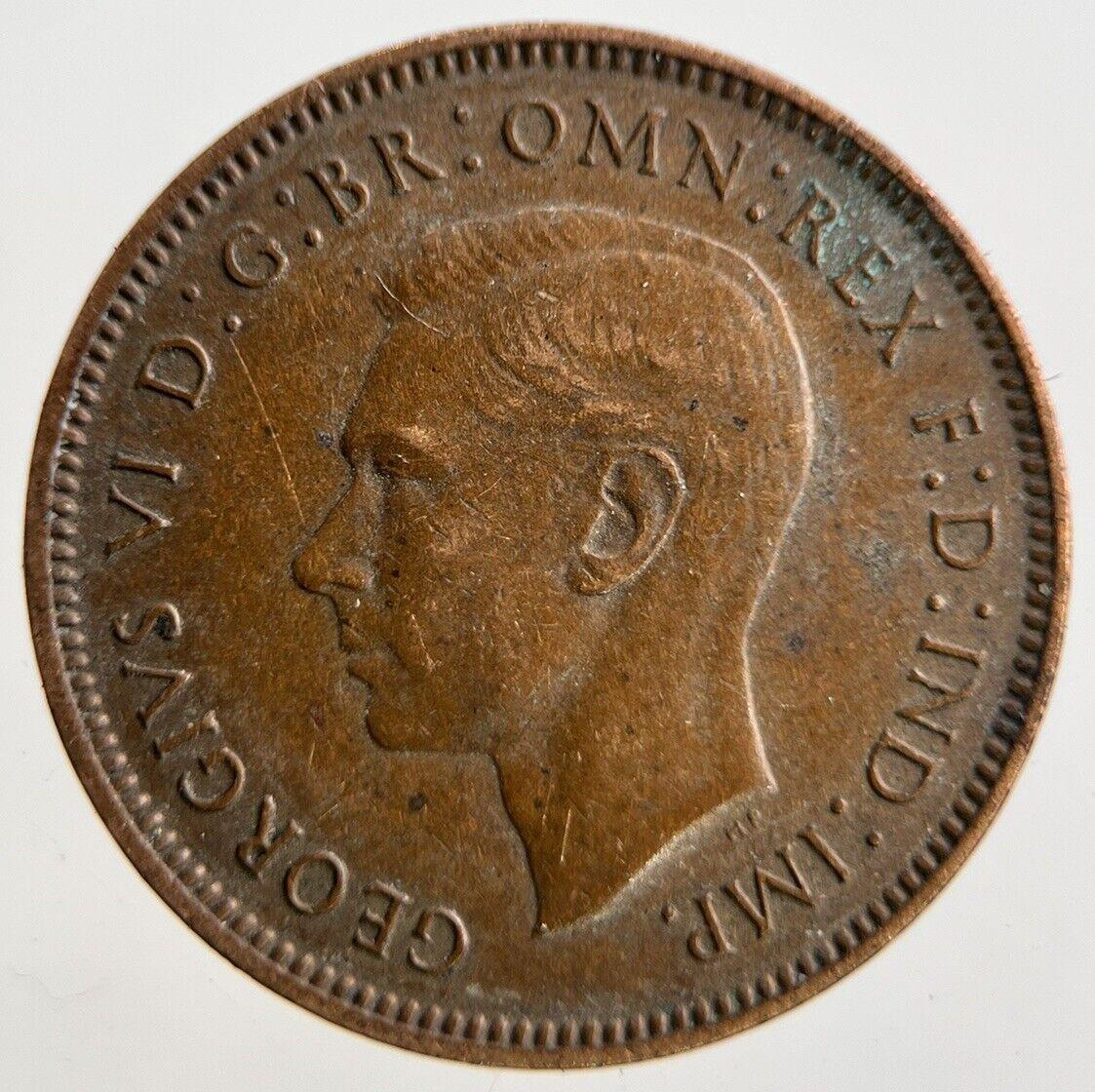 1939 George VI Wren Farthing Coin | Fine Collectable Grade
