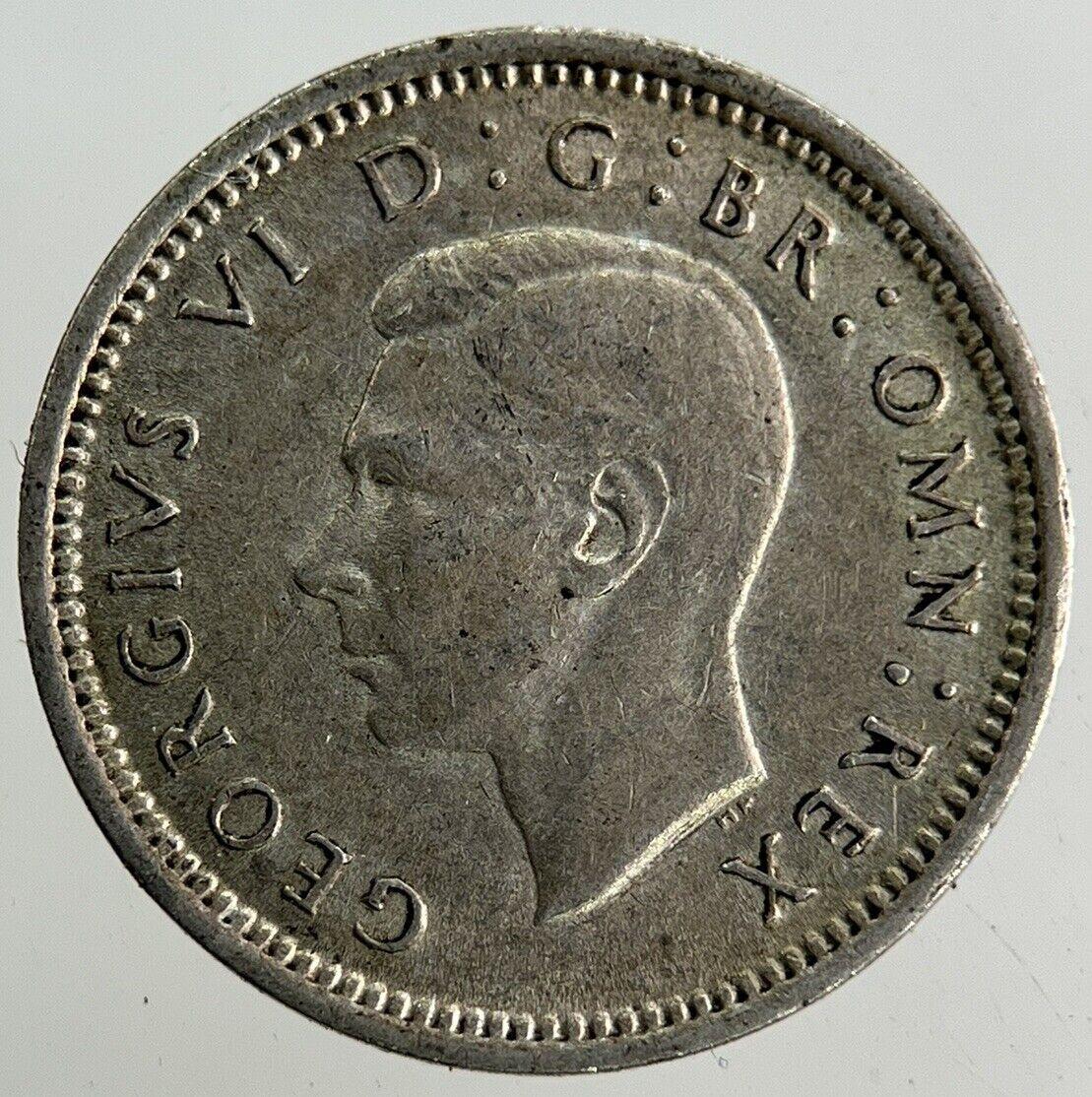 1939 George VI Threepence Silver Coin | Fine Collectable Grade