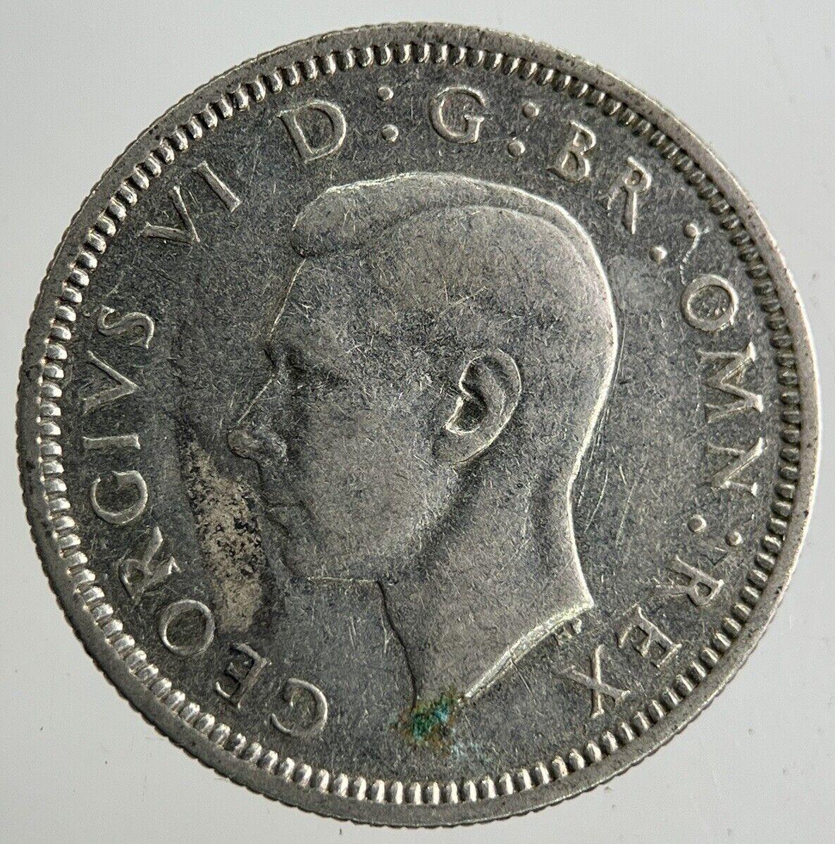 1939 George VI Sixpence Silver Coin | Fine Collectable Grade