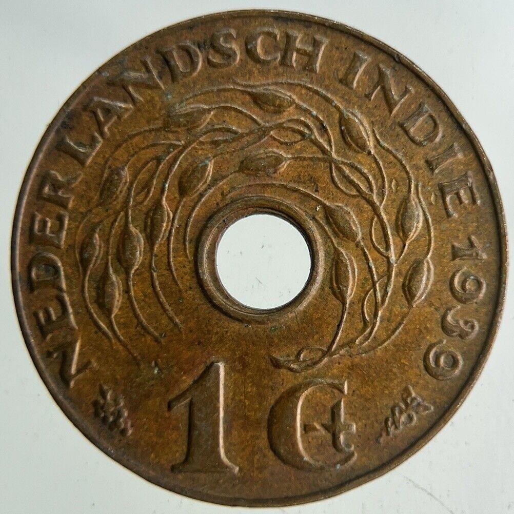 1939 Netherlands East Indies 1 Cent Coin | Fine Collectable Grade