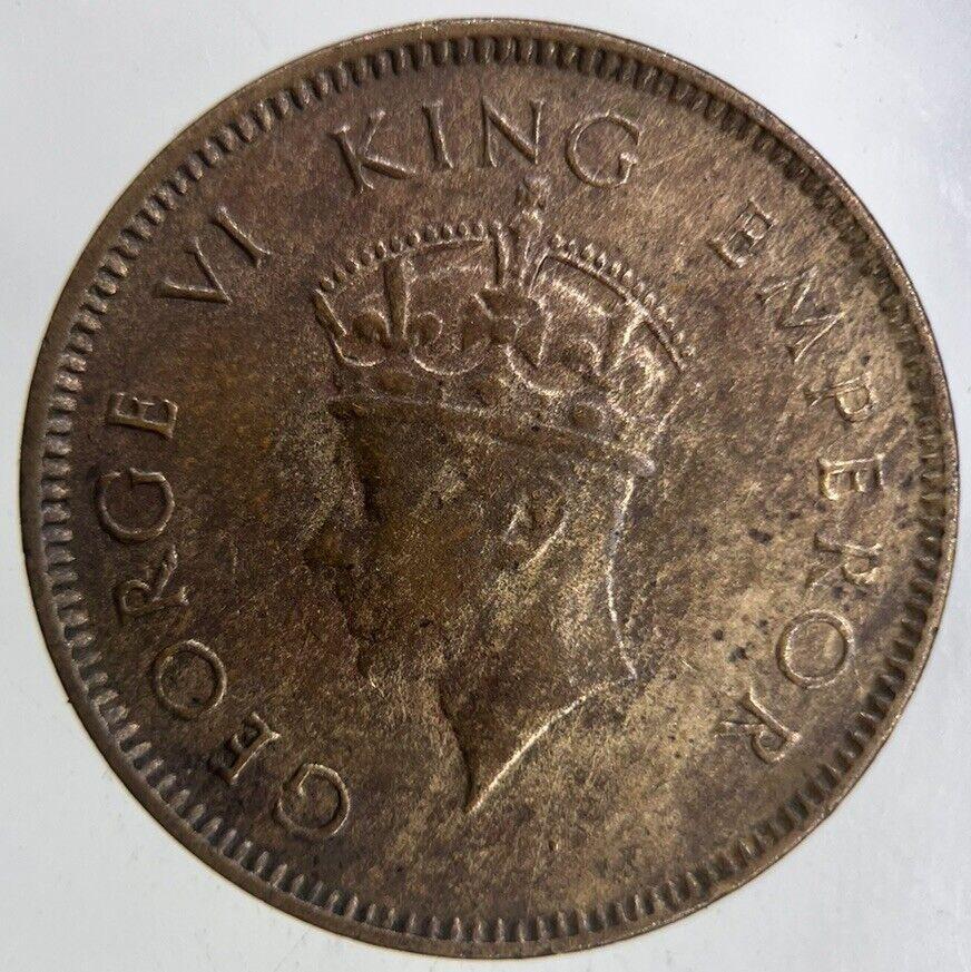1939 India 1/4 Quarter Anna Coin | Fine Collectable Grade