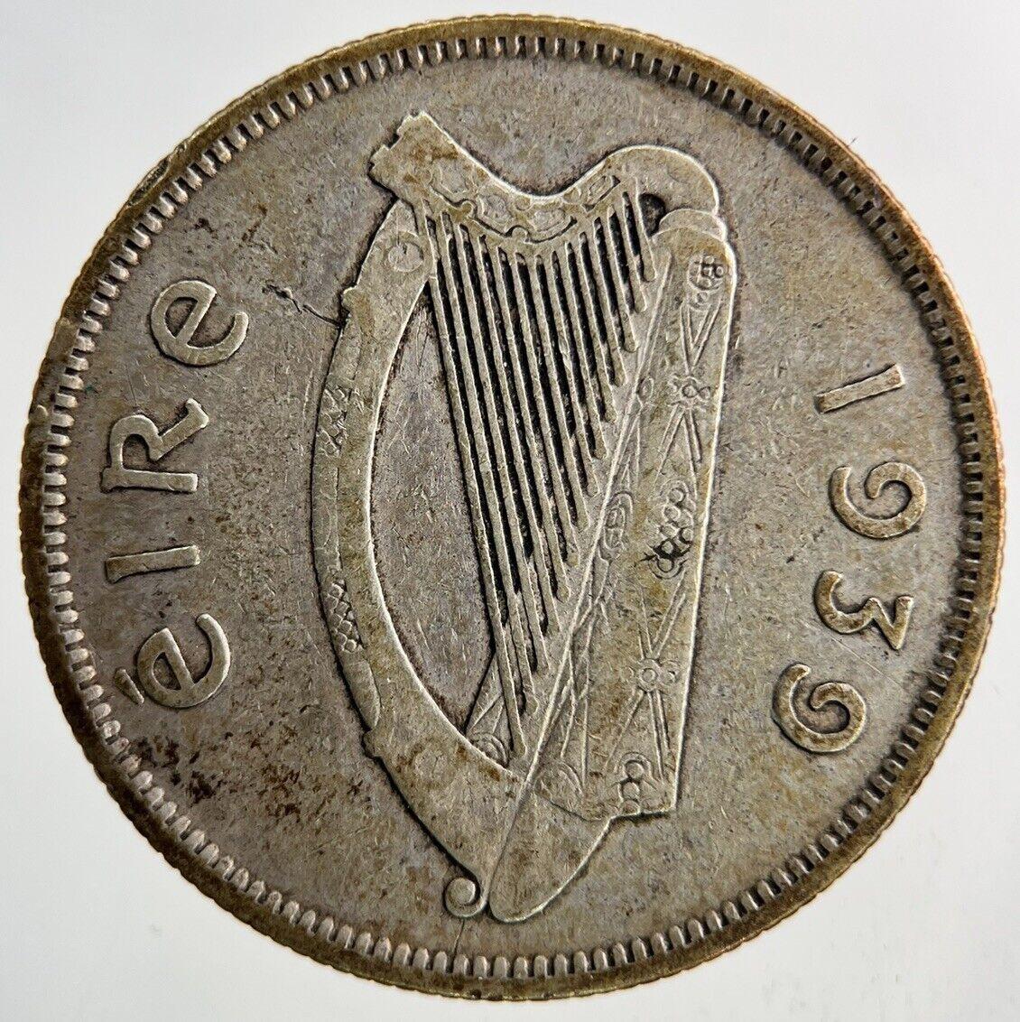 1939 Irish Florin Silver Coin | Fine Collectable Grade