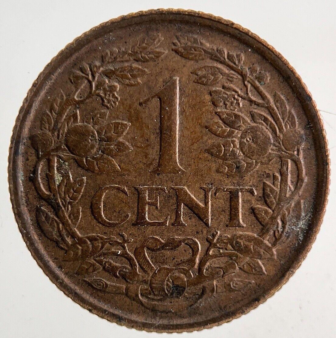 1939 Netherlands 1 Cent Coin | Fine Collectable Grade