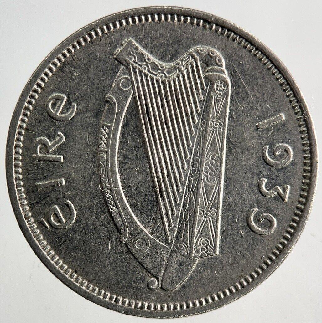 1939 Irish Dog Sixpence Coin | Very High Grade