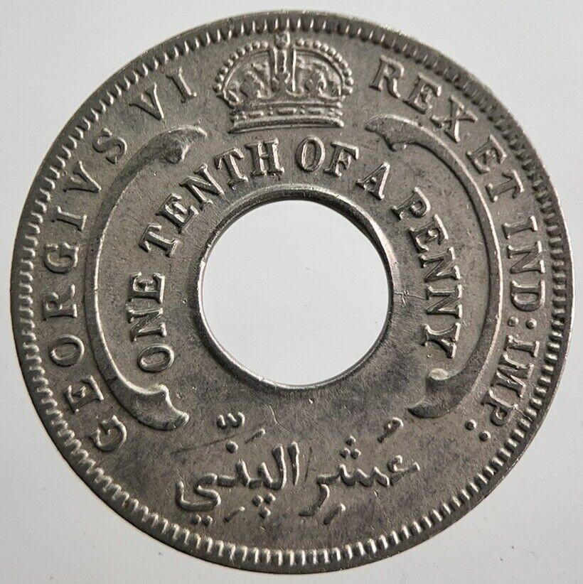 1939 West Africa 1/10 1 One Tenth Of A Penny Coin | Very High Grade | a7566