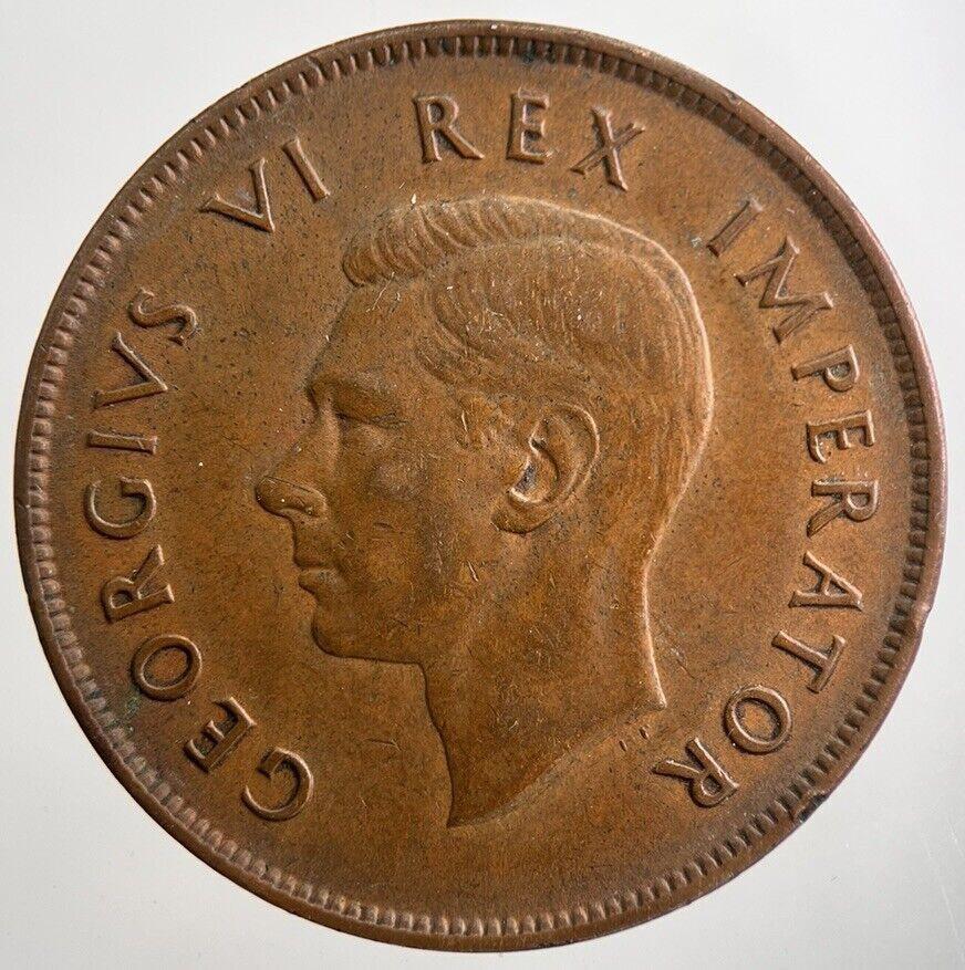 1939 South Africa Penny Coin | Very High Grade | a7990