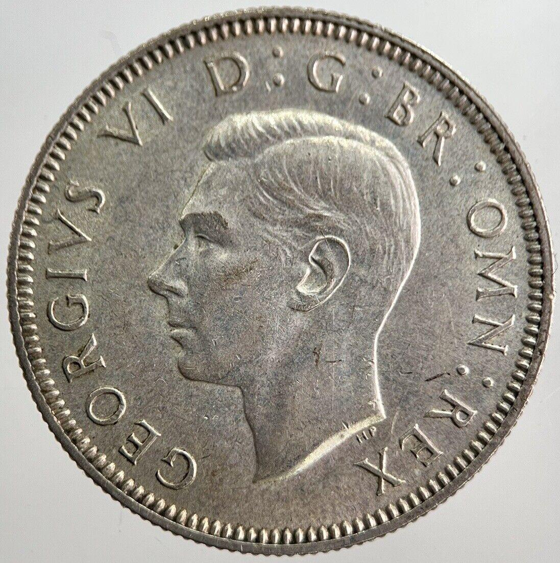 1940 George VI British Shilling Silver Coin | Very High Grade | a8245