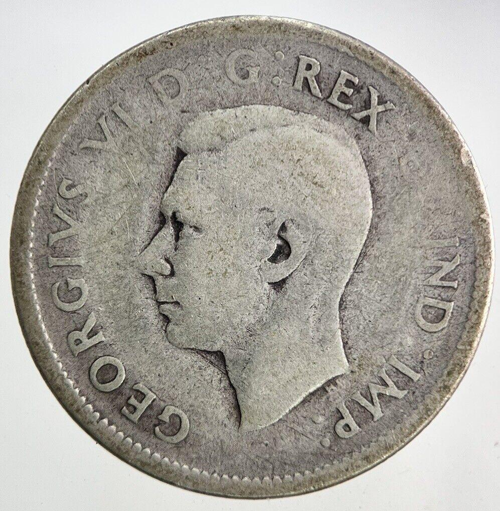1940 Canada 25 Cents Silver Coin | Fair Grade
