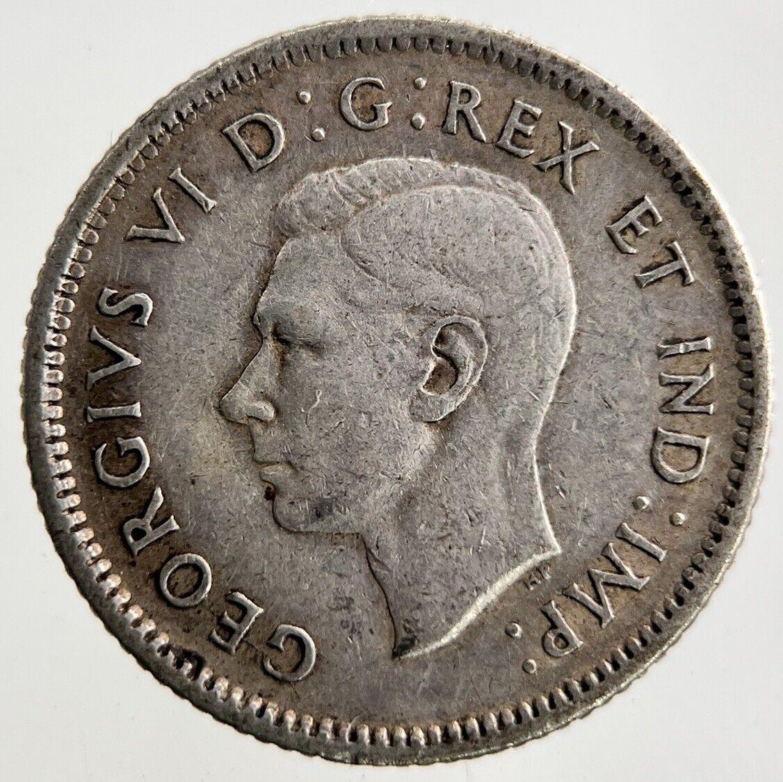 1940 Canada 10 Cents Silver Coin | Fine Collectable Grade