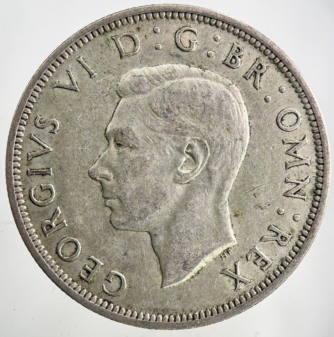 1940 George VI Half-Crown Silver Coin | Fine Collectable Grade