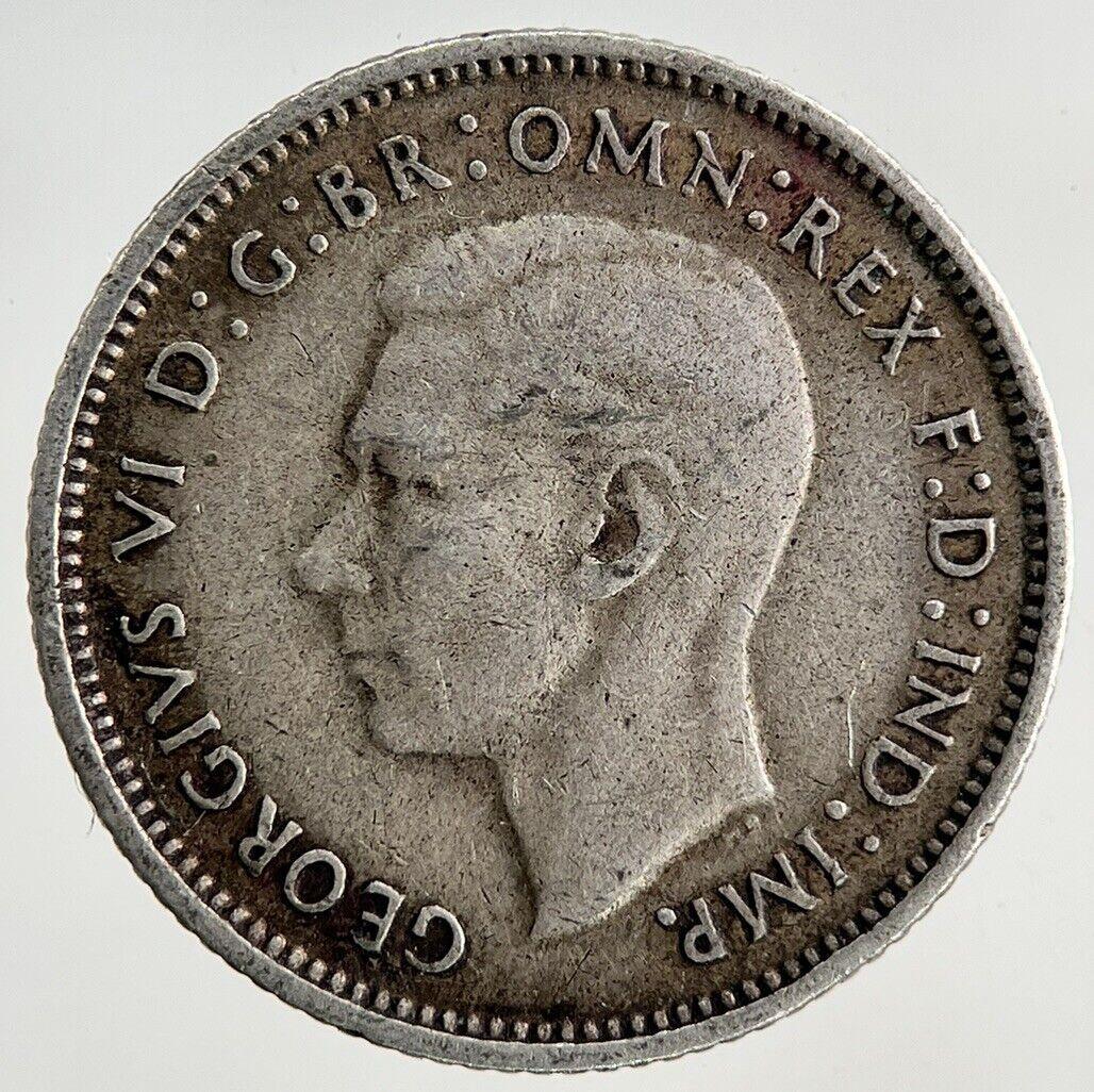1940 Australia Sixpence Silver Coin | Fine Collectable Grade