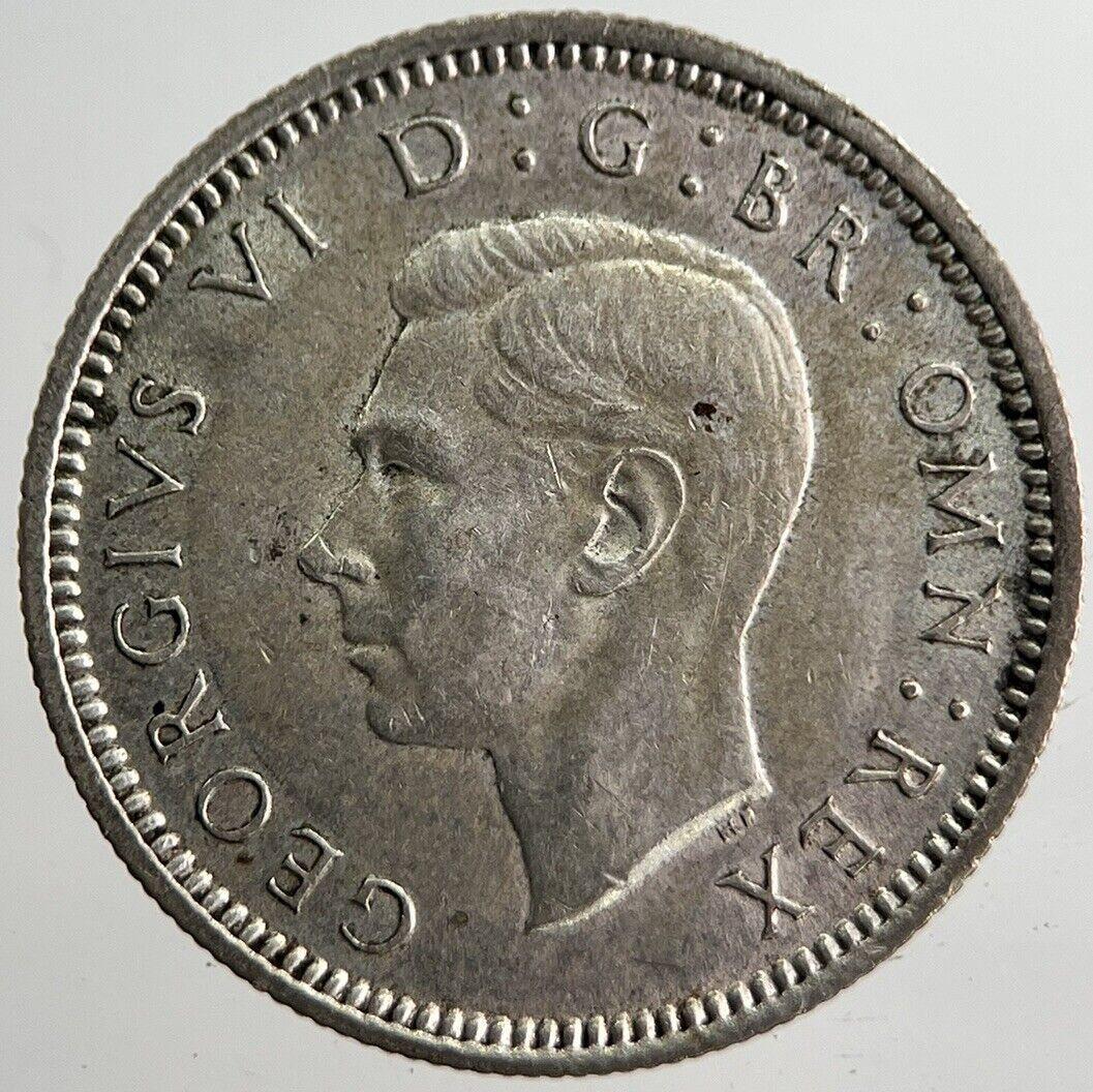 1940 George VI Sixpence Silver Coin | Very High Grade | a8264